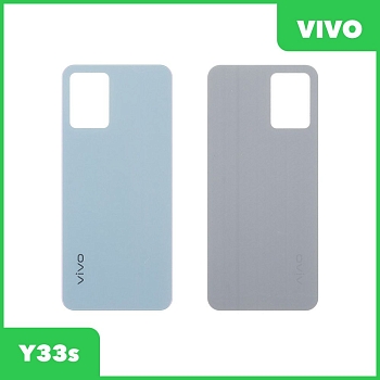 Задняя крышка для Vivo Y33s (V2109) (голубой)
